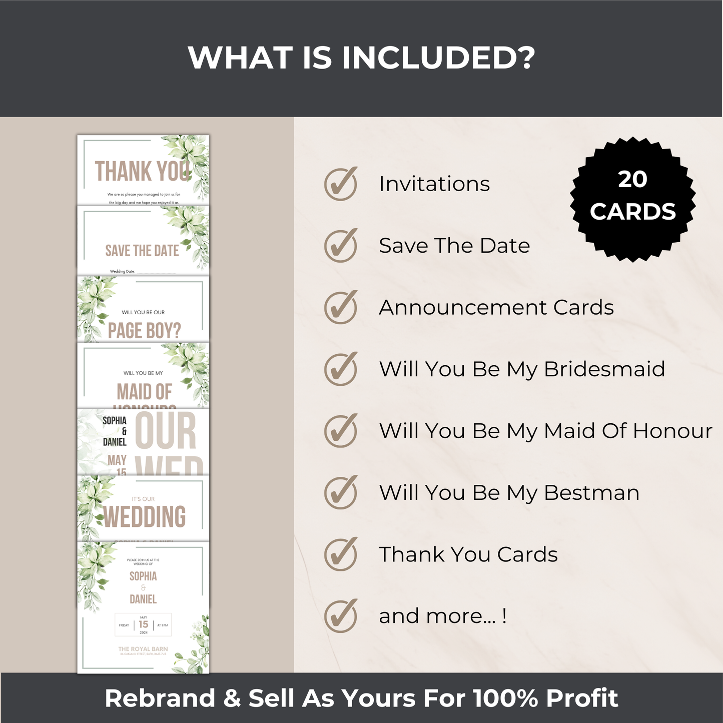Wedding Cards & Invitations