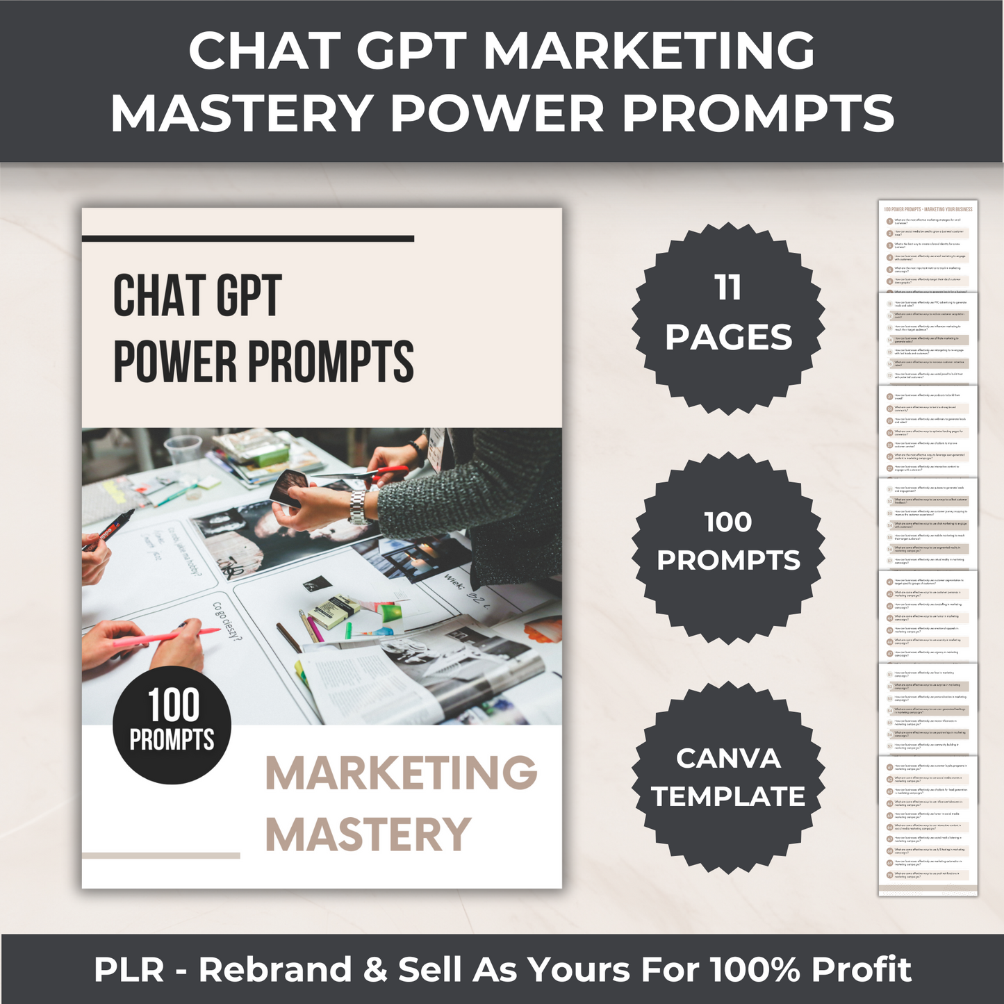 Chat GPT Comprehensive Bundle - PLR