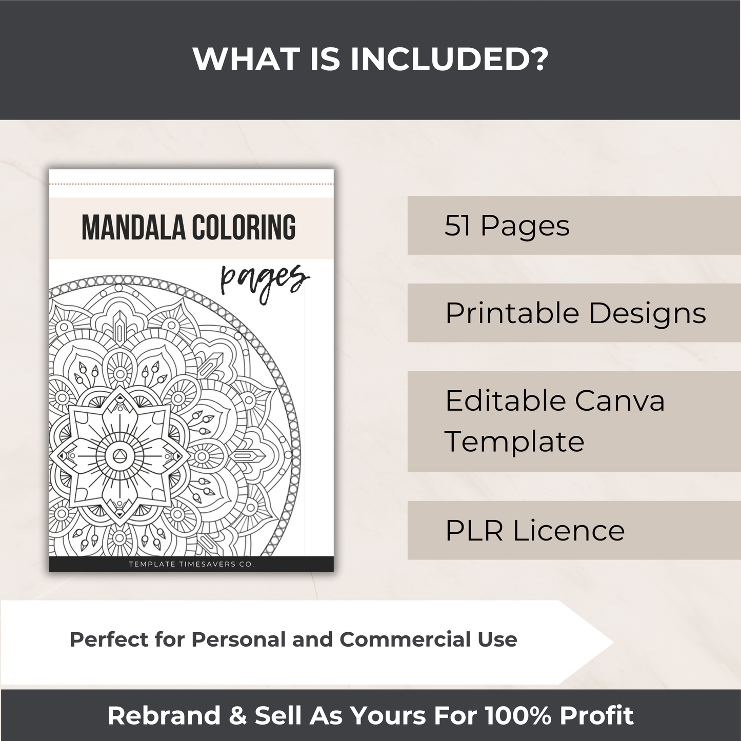 Mandala Coloring Pages Bundle