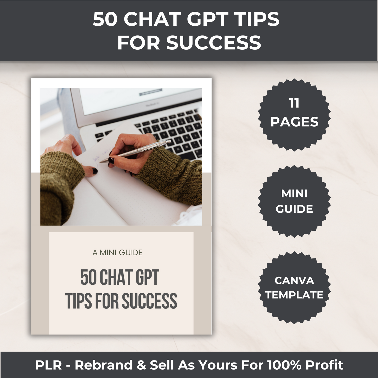 Chat GPT Comprehensive Bundle - PLR