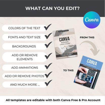 Canva Beginners Crash Course - PLR