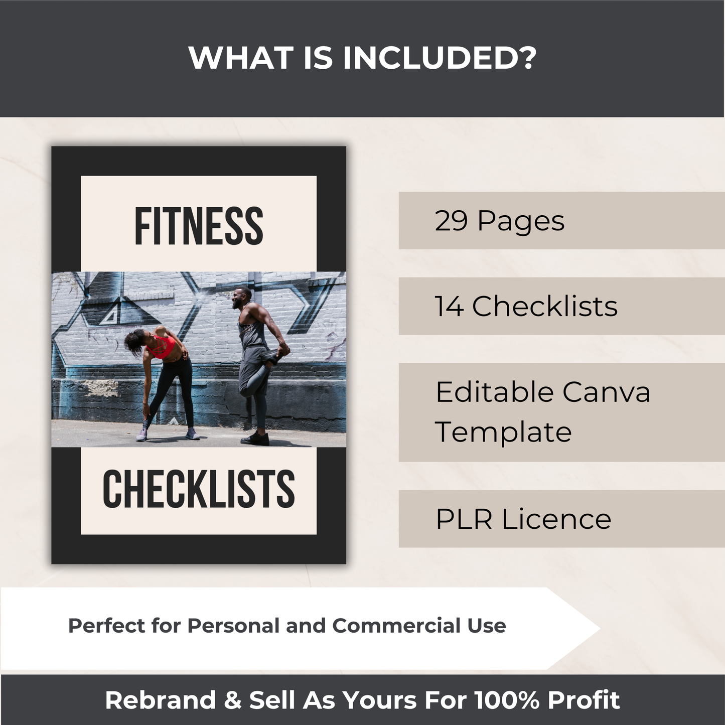 Fitness Checklists - PLR