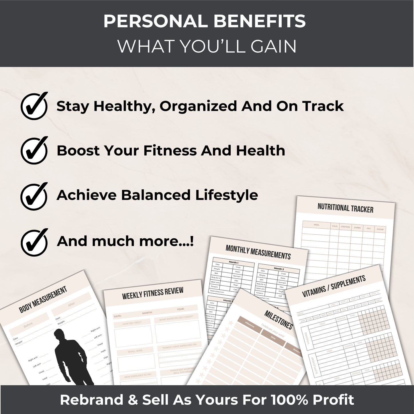 The Ultimate Fitness Planner - PLR