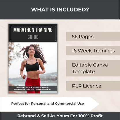 Marathon Training Guide - PLR