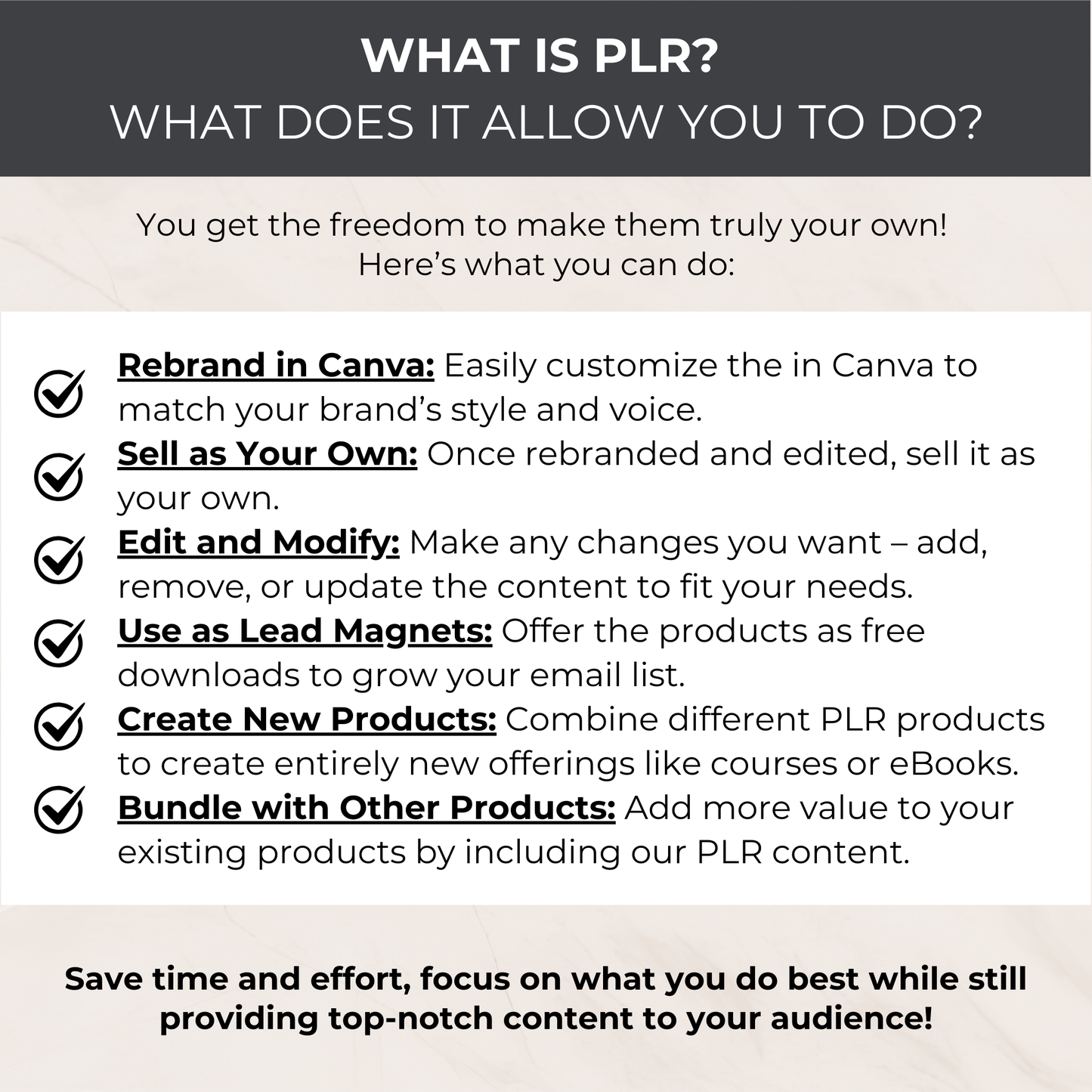 Client Strategy Plan - PLR