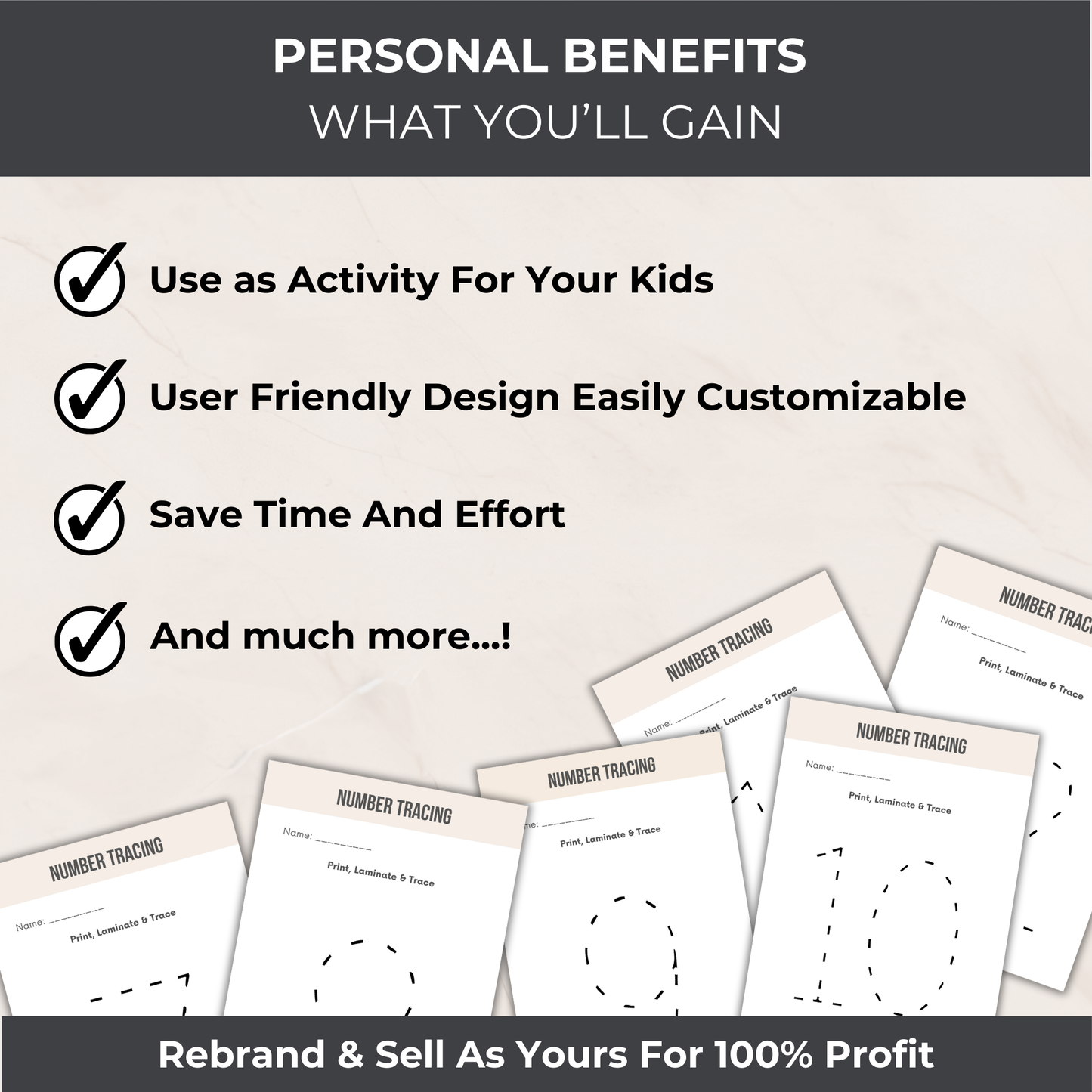 Number Tracing Workbook