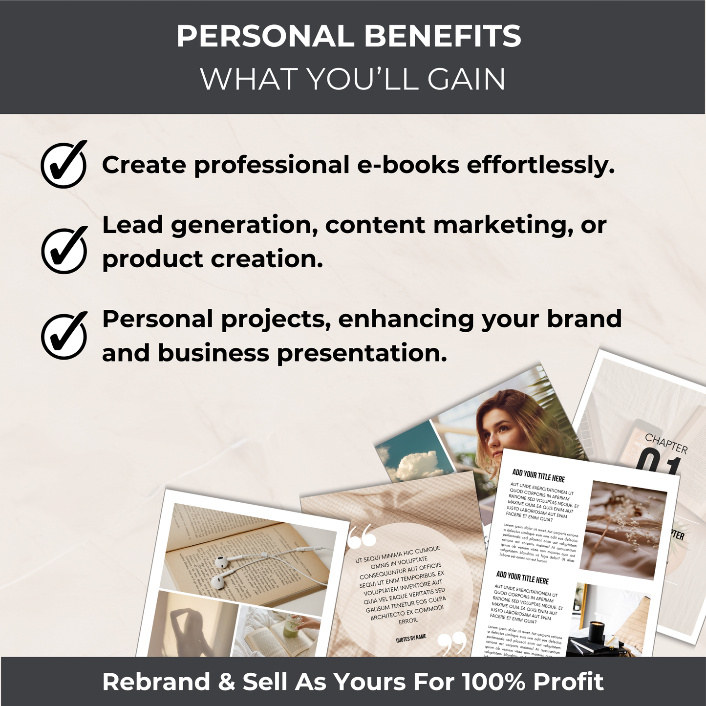 Lead Generation Ebook Template - PLR