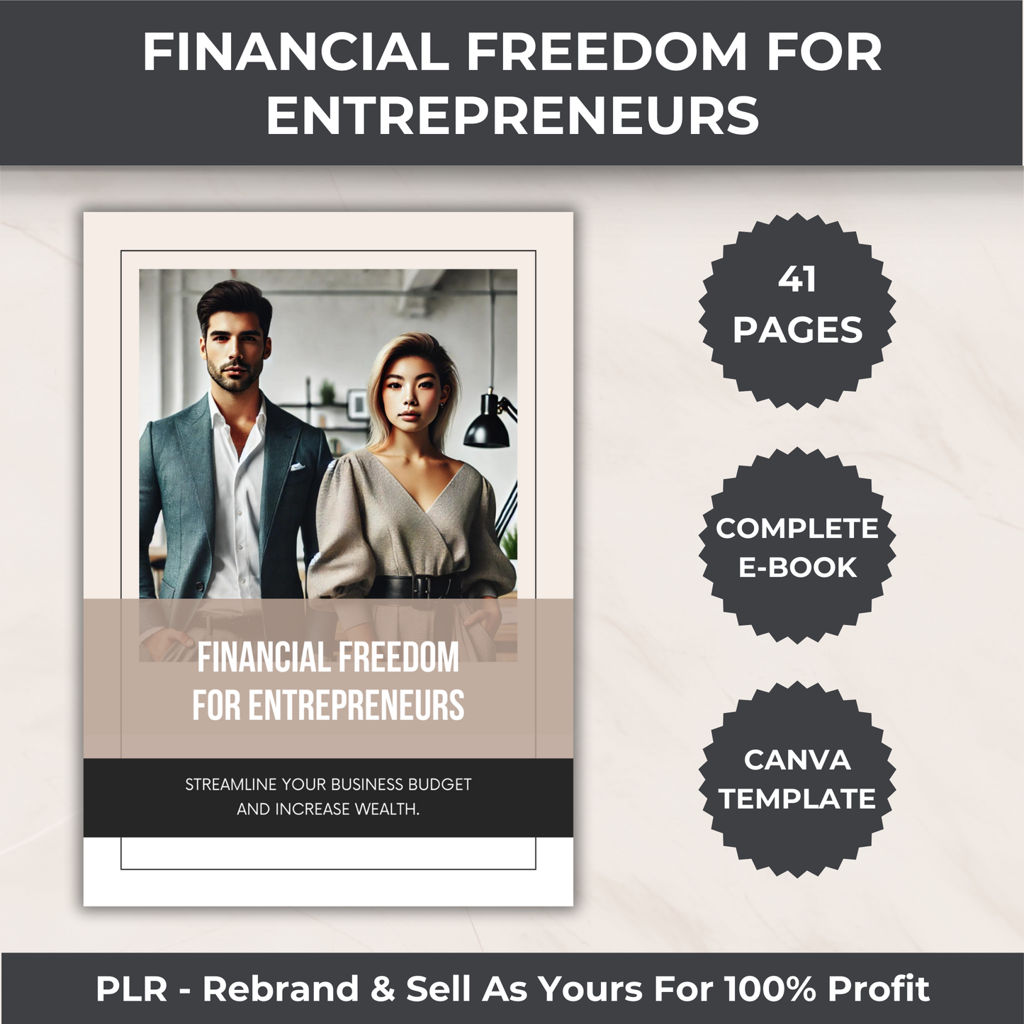 Financial Freedom for Entrepreneurs - PLR