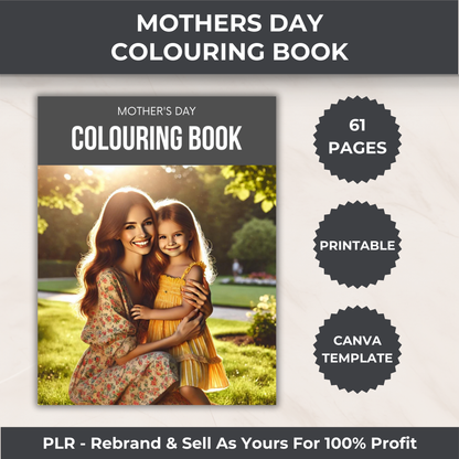 Mothers Day Colouring Book