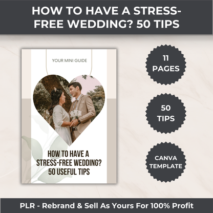 Bundle: Wedding Planner + 50 Tips For A Stress-Free Wedding