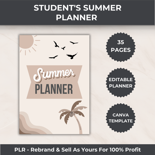 Student's Summer Planner