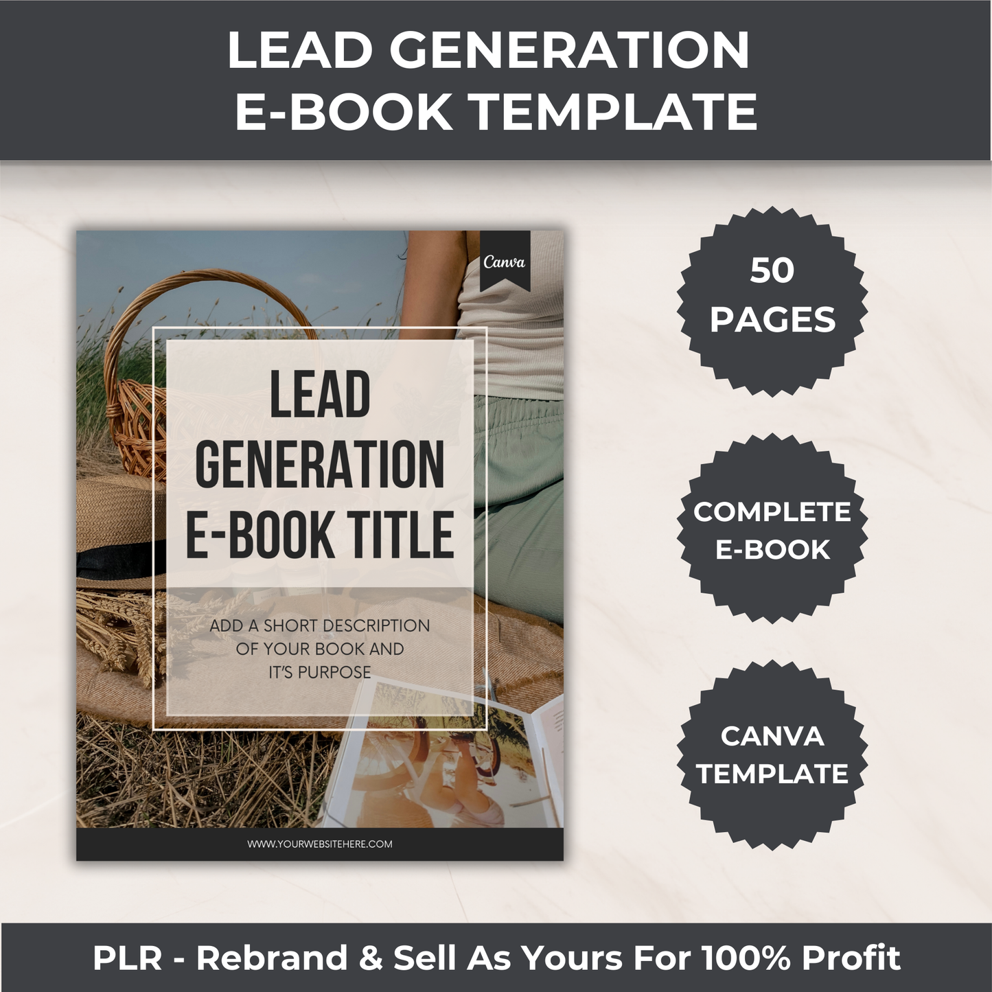 Lead Generation Ebook Template - PLR