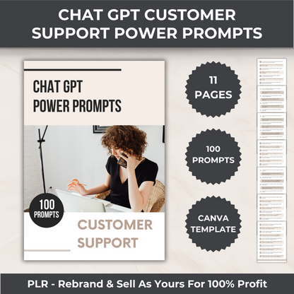 Chat GPT Comprehensive Bundle - PLR