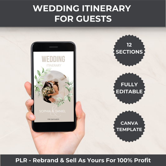 Wedding Itinerary For Guests - Mobile