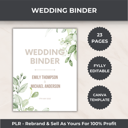 Wedding Binder