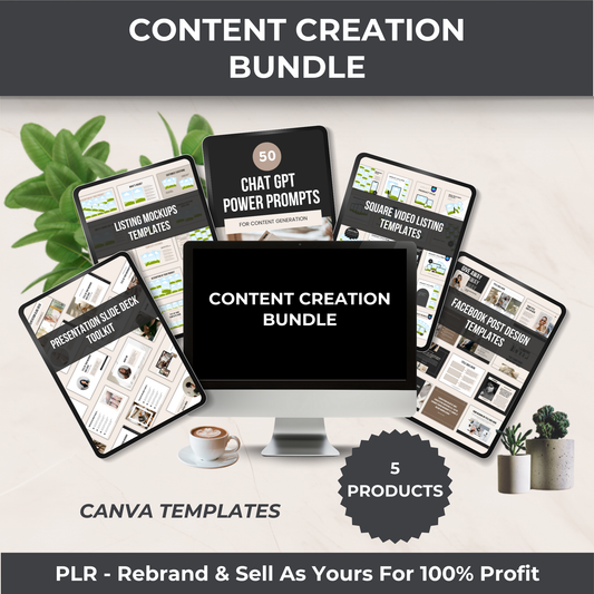 Content Creation Bundle - PLR