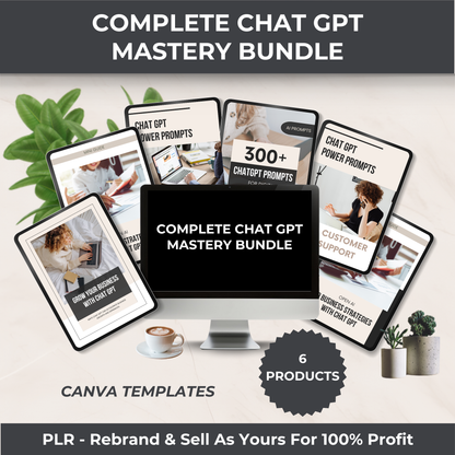 Complete Chat GPT Mastery Bundle - PLR