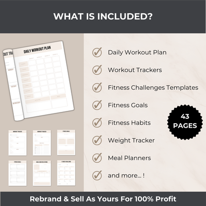 The Ultimate Fitness Planner - PLR