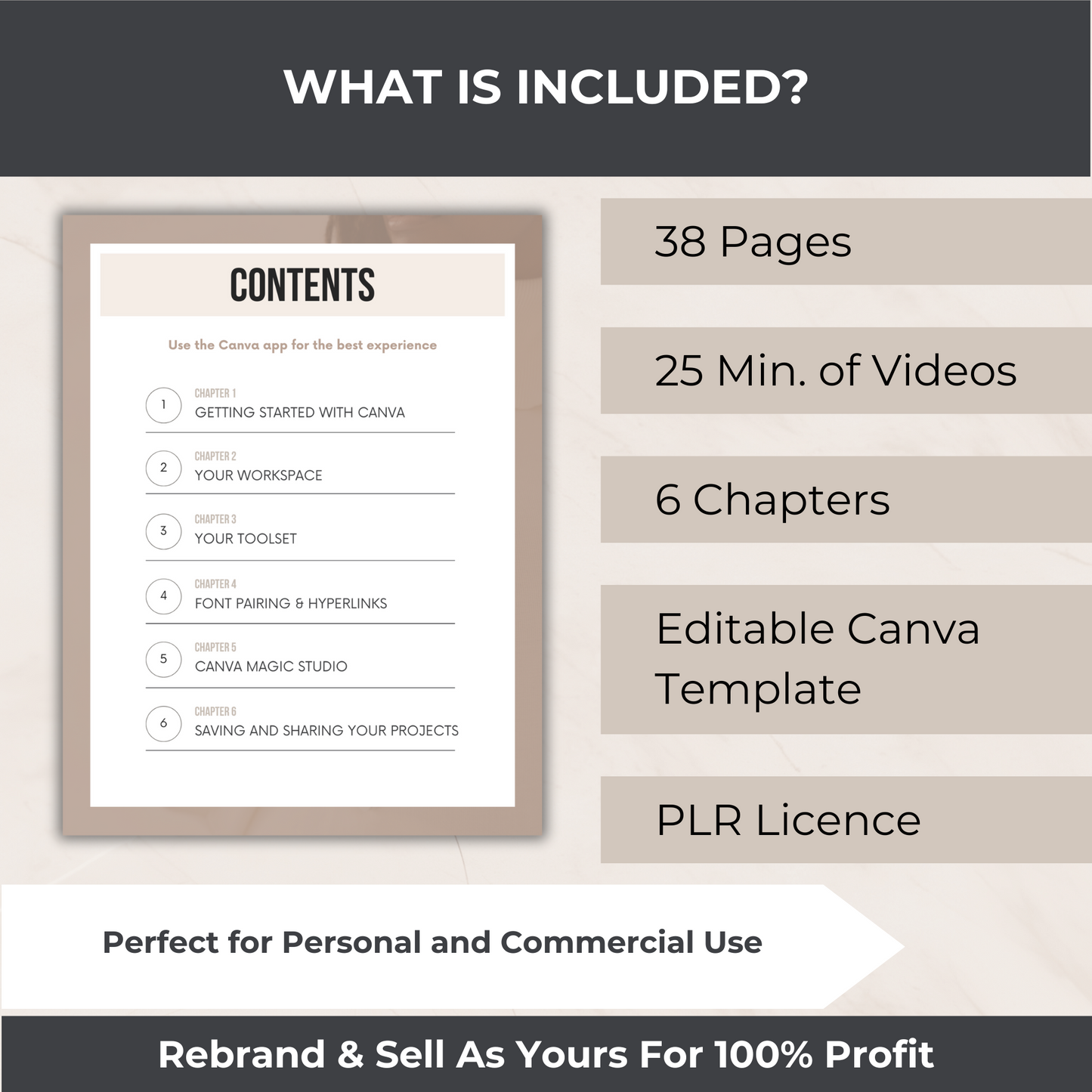 Canva Beginners Crash Course - PLR