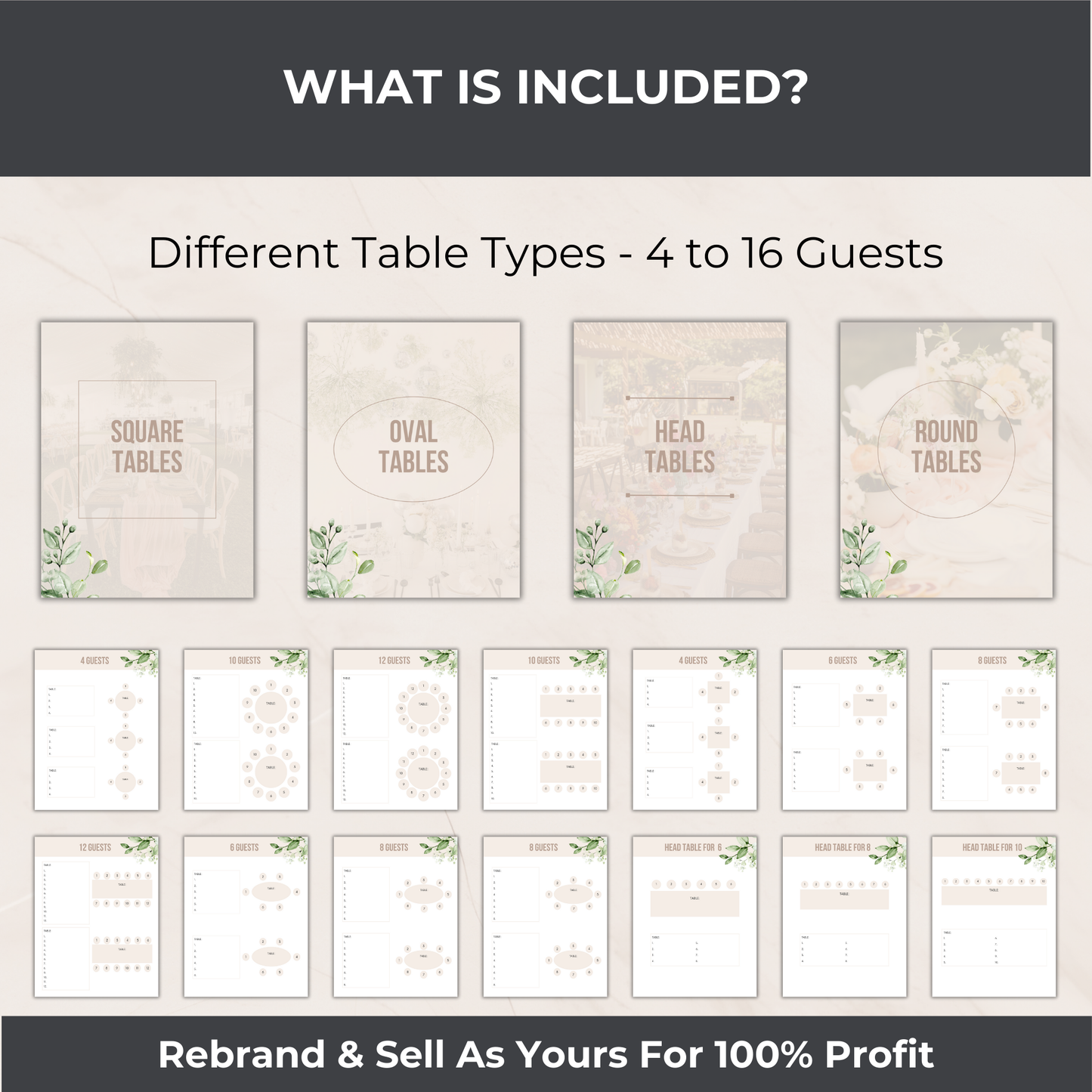 Wedding Seating Plan