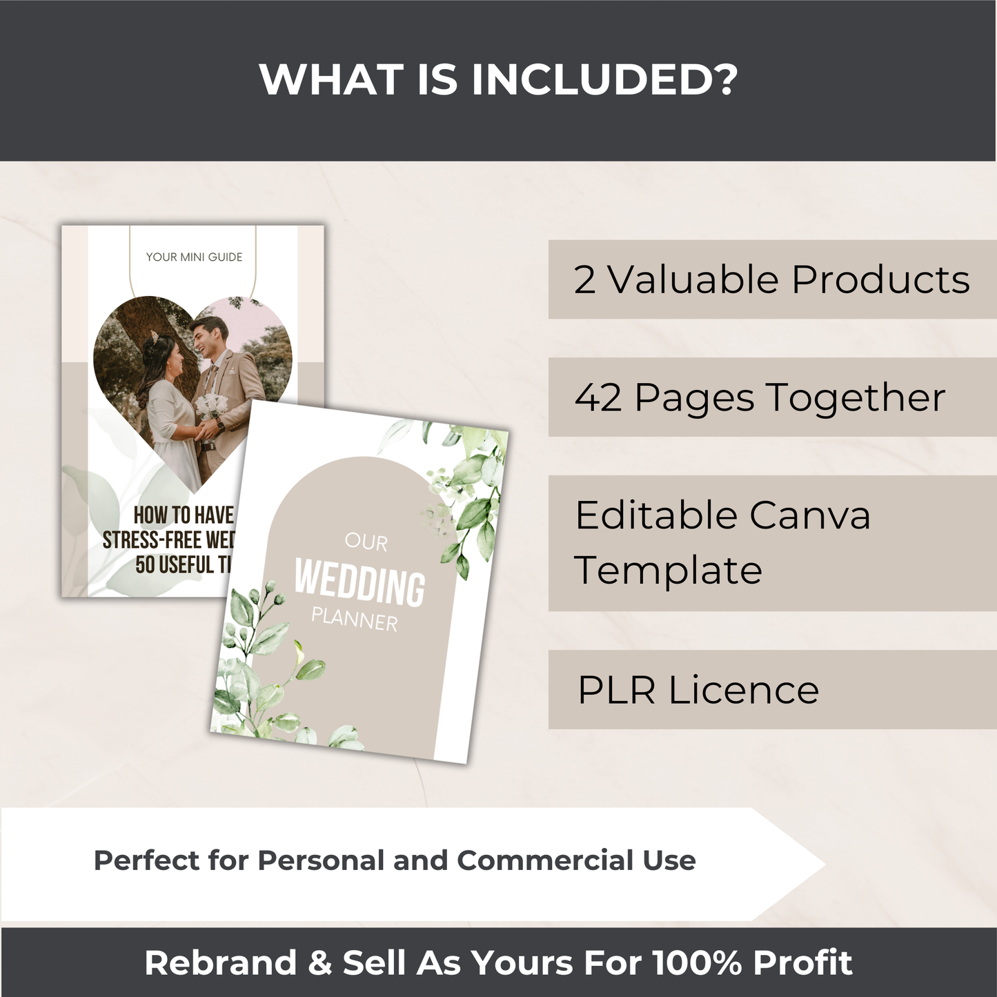 Bundle: Wedding Planner + 50 Tips For A Stress-Free Wedding